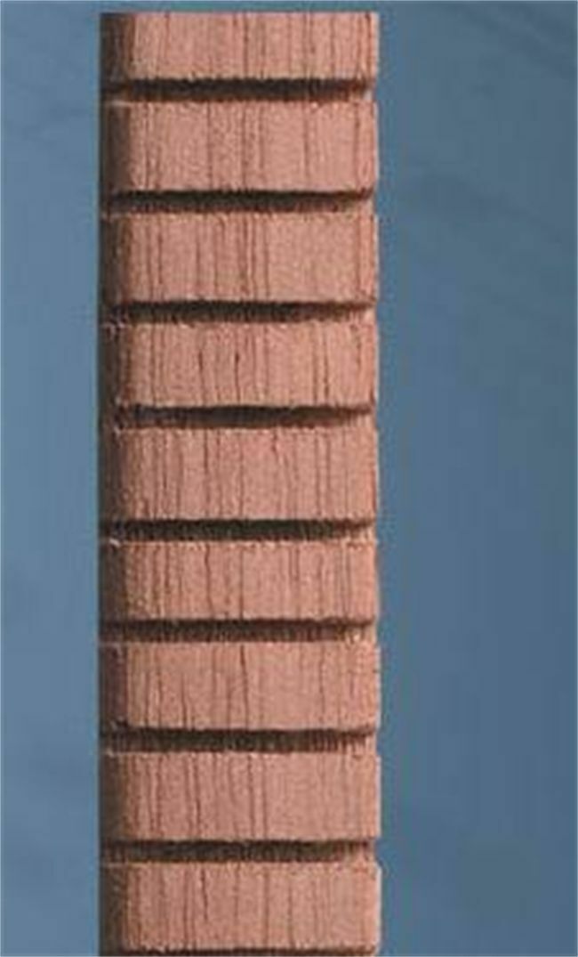 20 Pieces/Set Sapeli Wood Guitar Semicircle Kerfing Binding Luthier Tools