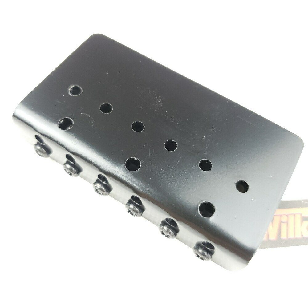 Black Wilkinson Guitar Hard Tail Fixed Bridge Fit Fender Stratocaster Strat