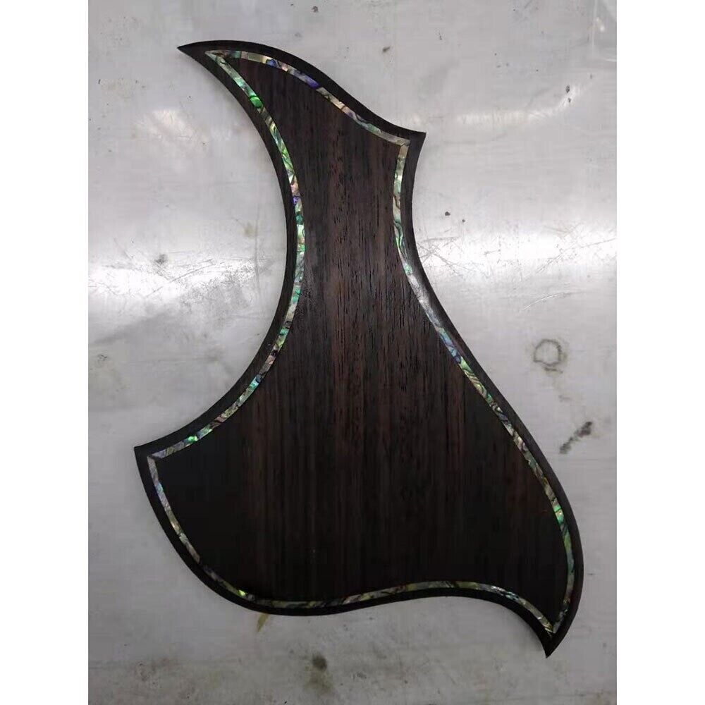 Folk Acoustic Guitar Abalone and Rosewood Pickguard