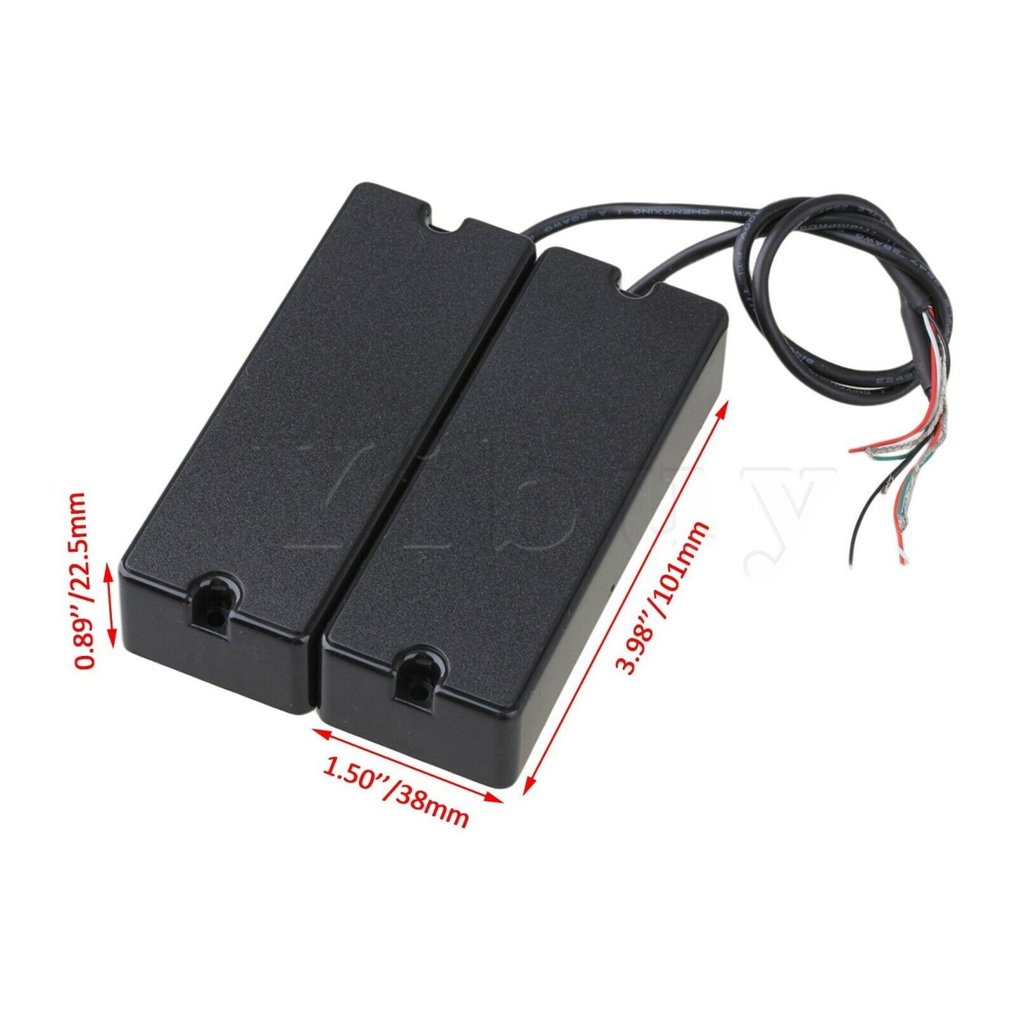 5 String Bass Guitar Humbucker Pickups Fit Schecter,Ibanez,Peavey,Washburn,LTD