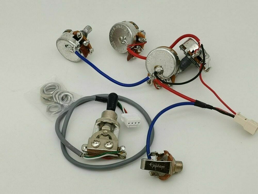 Epiphone Guitar Humbucker Pickups with Wiring Harness Fit Epiphone Les Paul SG