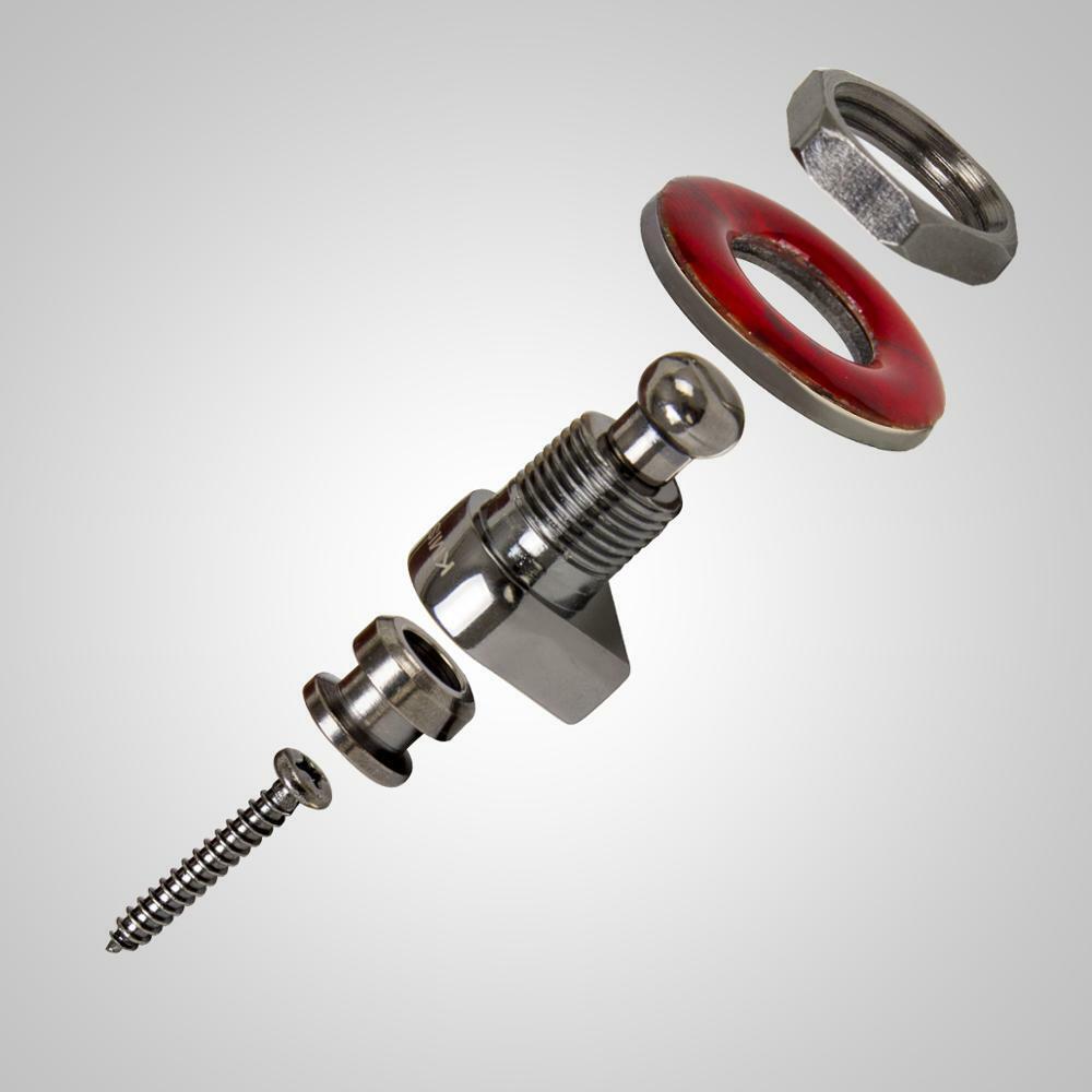 2pcs/Set Guitar and Bass Strap Lock Buttons Fit Fender,Epiphone,Gibson,Ibanez