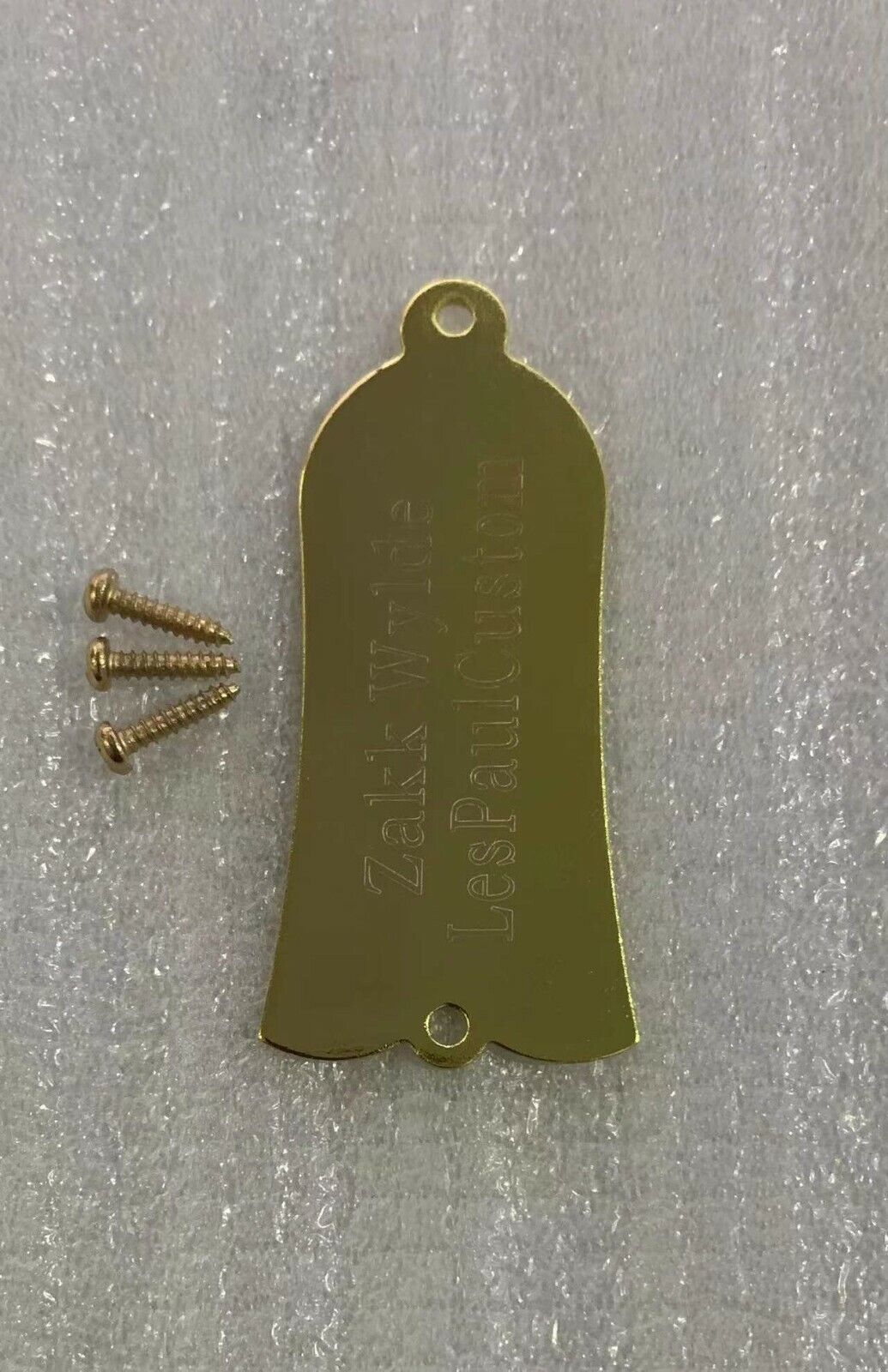 1Pcs Brass Metal Zakk Wylde Guitar Truss Rod Cover Fit Gibson Les Paul LP