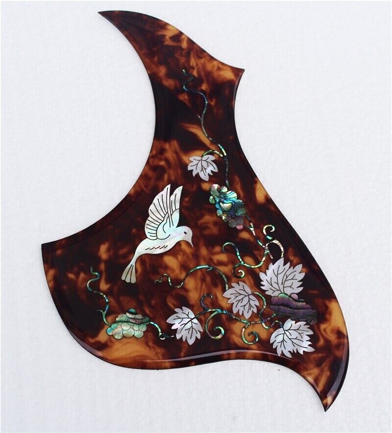 1pcs Acoustic Guitar Abalone Hummingbird Pickguard Scratch Plate