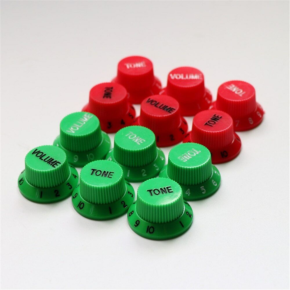 Set of 3pcs Guitar Volume and Tone Control Knobs Fit Fender Stratocaster ST