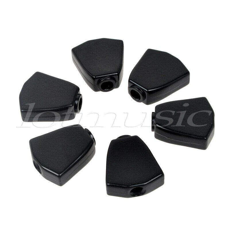 Black Guitar Tuning Pegs Tulip Buttons Knobs Fit Greco,Edwards,Gibson,Epiphone