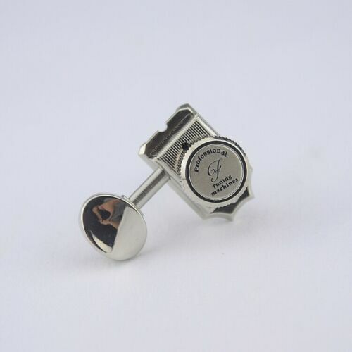 Vintage Lefty Guitar Locking Machine Heads Tuners Fit Fender Tele Strat Guitars