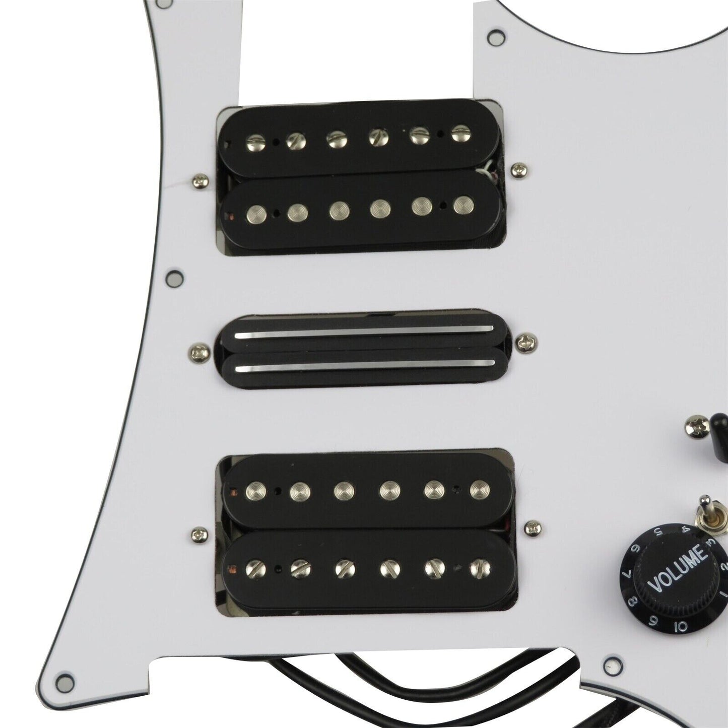 1 Set Prewired Loaded Pickguard HSH Multi Tone Switches Fit Ibanez RG