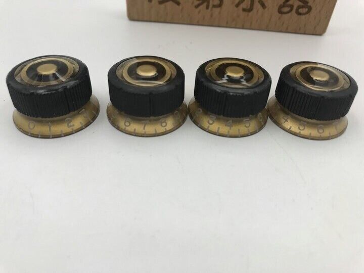 Ibanez Vintage Sure Grip III Tone and Volume Control Knobs Set