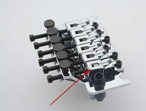 6x Guitar Floyd Rose Titanium Insert Block Fit Schecter,Ibanez,Jackson,ESP LTD
