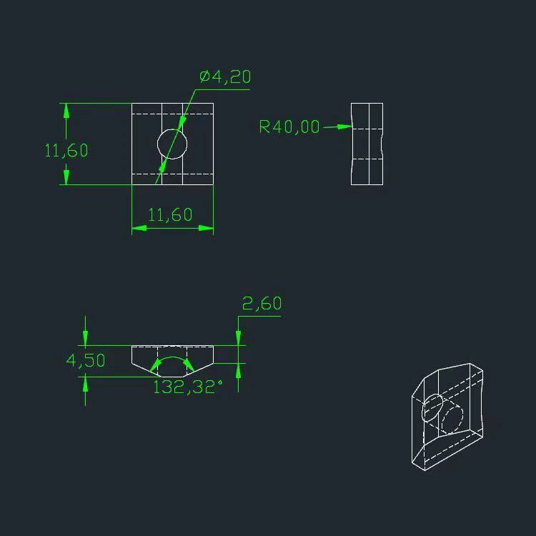 3 Guitar Titanium Floyd Rose Locking Nut Clamp Fit Jackson,Mayones,Kramer,ESP