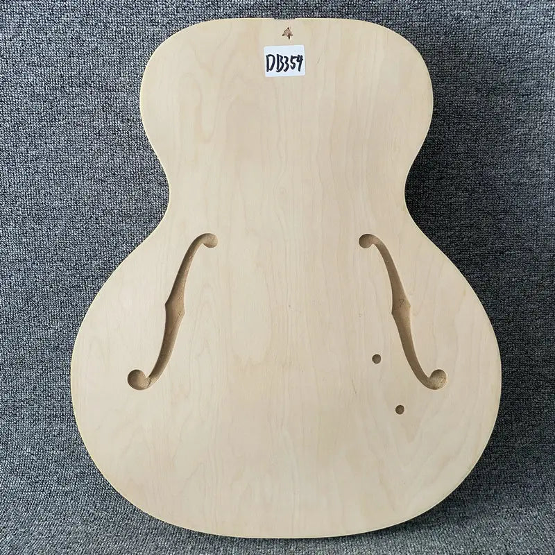 Unfinished Semi Hollow Body Jazz Guitar
