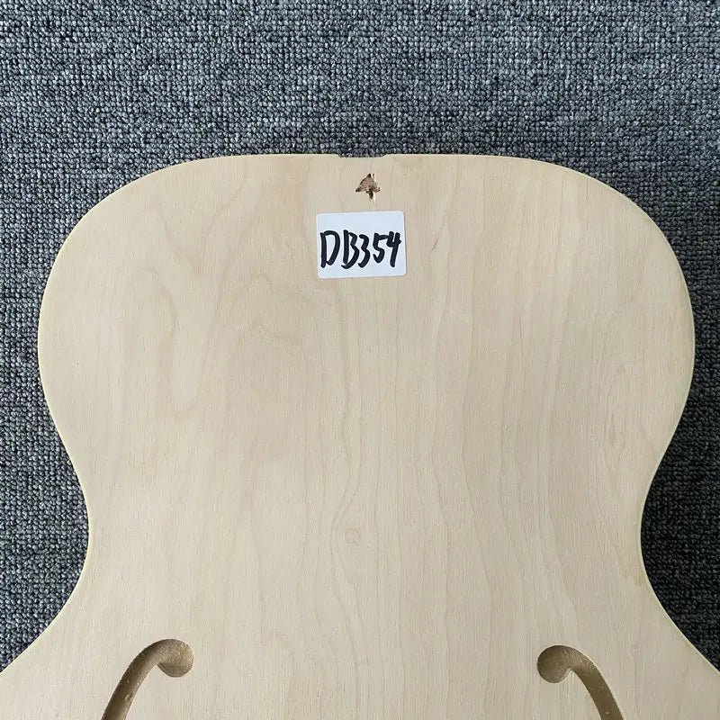 Unfinished Semi Hollow Body Jazz Guitar