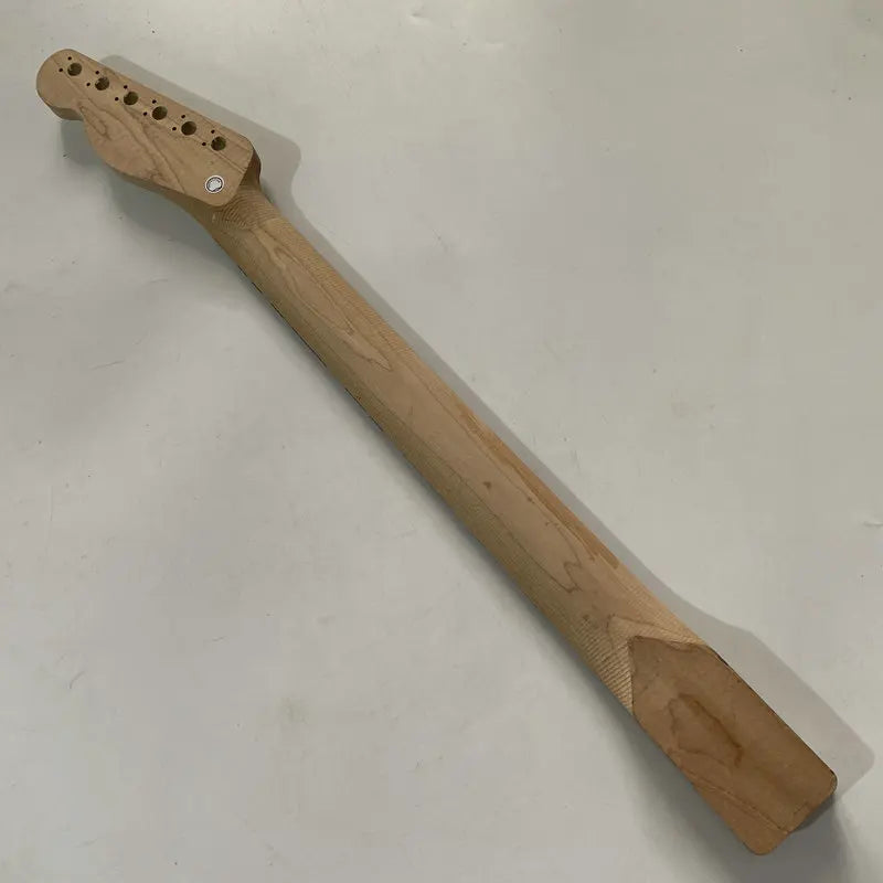 Maple Wood Telecaster Tele Style Guitar Neck, Maple Fingerboard