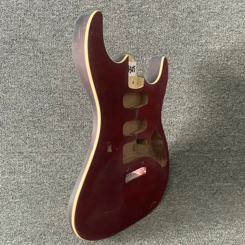 Okoume Wood HSS Guitar Body DIY Project
