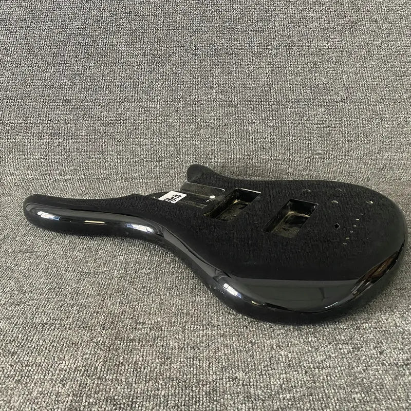 5/6 String Electric Bass Glossy Black Body