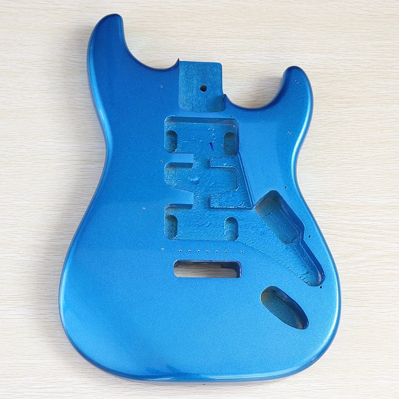 Metallic Finish Guitar Poplar Wood Body DIY Project For Stratocaster Strat DIY Project