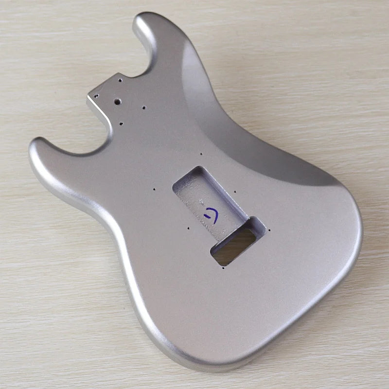 Metallic Finish Guitar Poplar Wood Body DIY Project For Stratocaster Strat DIY Project