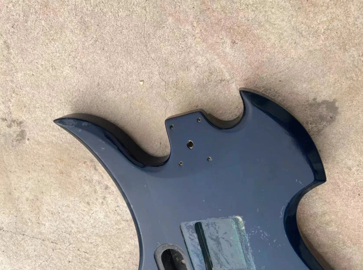 Transparent Blue HH Guitar Basswood Body Fit Mockingbird Guitar