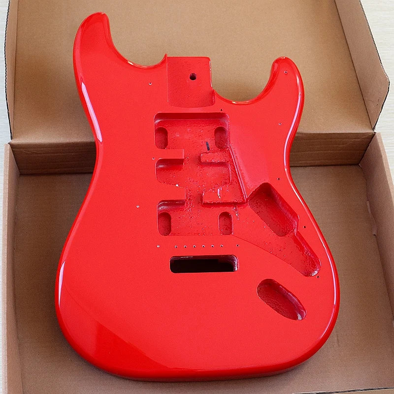 Metallic Finish Guitar Poplar Wood Body DIY Project For Stratocaster Strat DIY Project