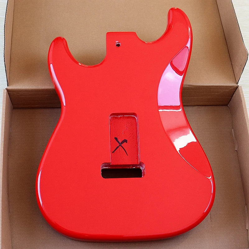 Metallic Finish Guitar Poplar Wood Body DIY Project For Stratocaster Strat DIY Project