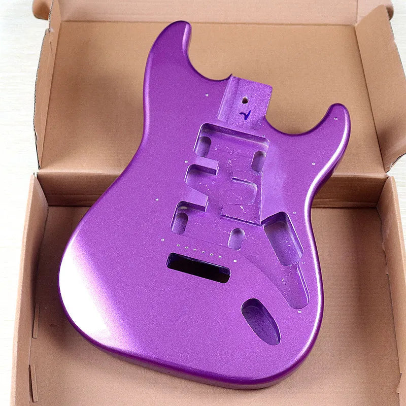 Metallic Finish Guitar Poplar Wood Body DIY Project For Stratocaster Strat DIY Project