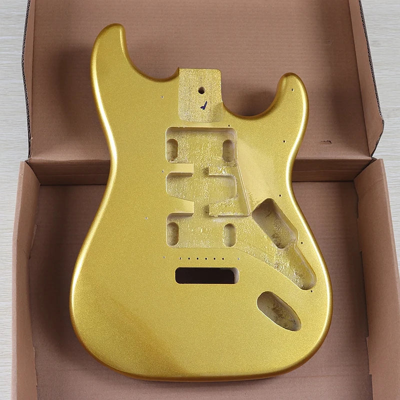 Metallic Finish Guitar Poplar Wood Body DIY Project For Stratocaster Strat DIY Project