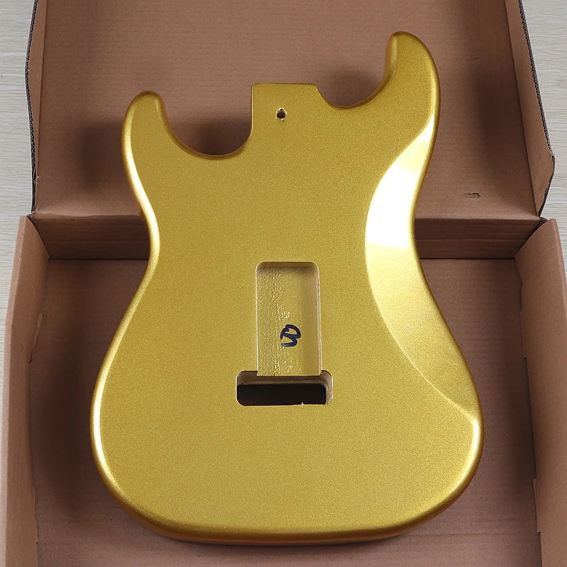 Metallic Finish Guitar Poplar Wood Body DIY Project For Stratocaster Strat DIY Project