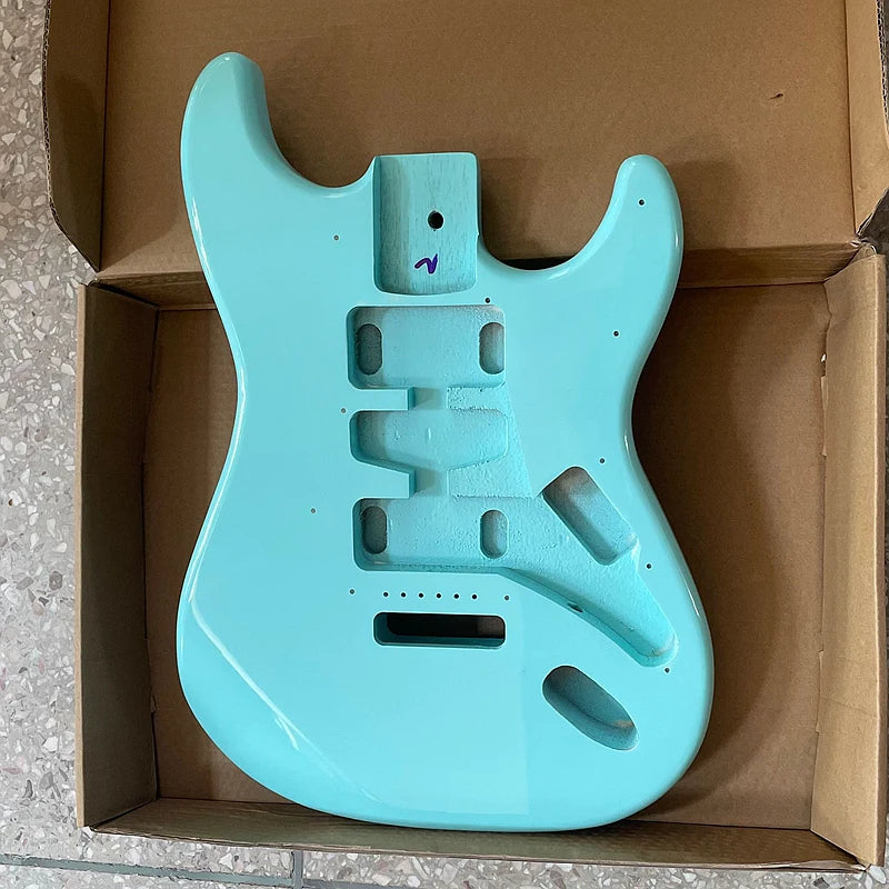Metallic Finish Guitar Poplar Wood Body DIY Project For Stratocaster Strat DIY Project