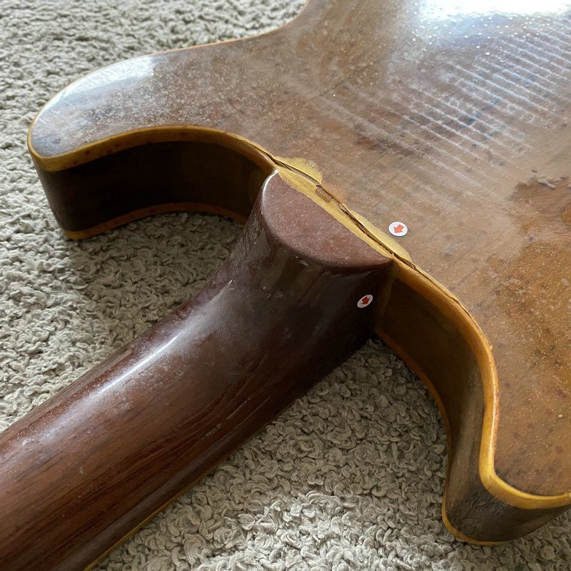 DeVille Semi Hollow Jazz Guitar, Mahogany Neck, Rosewood Fingerboard