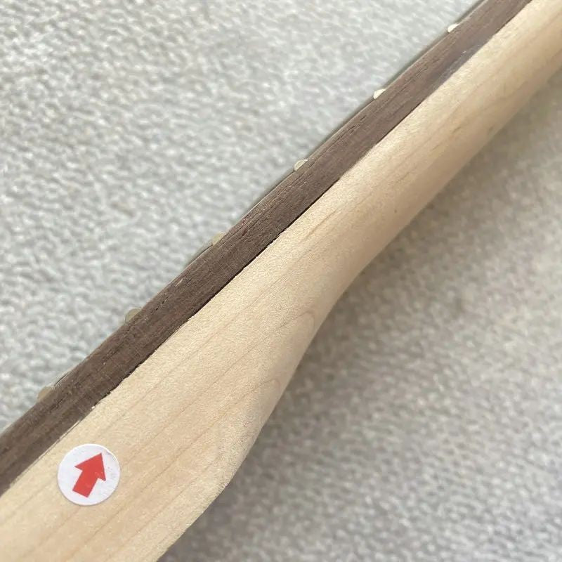 DIY Project Guitar Maple Neck, 22 Frets Fingerboard Rosewood Fretboard