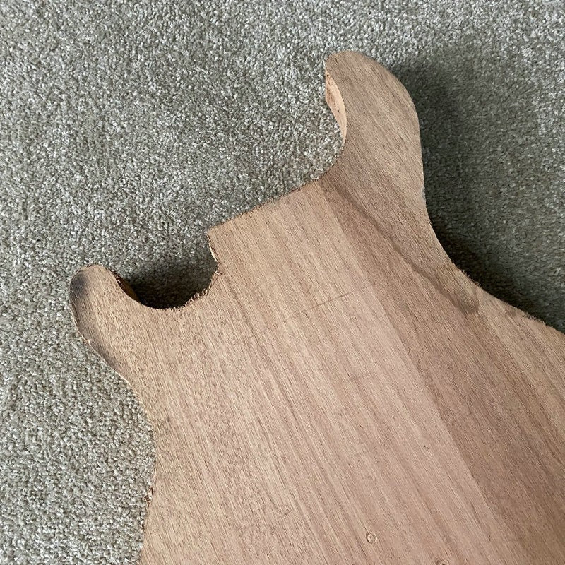HH Mahogany Wood Double Cutaway Guitar Body DIY Project