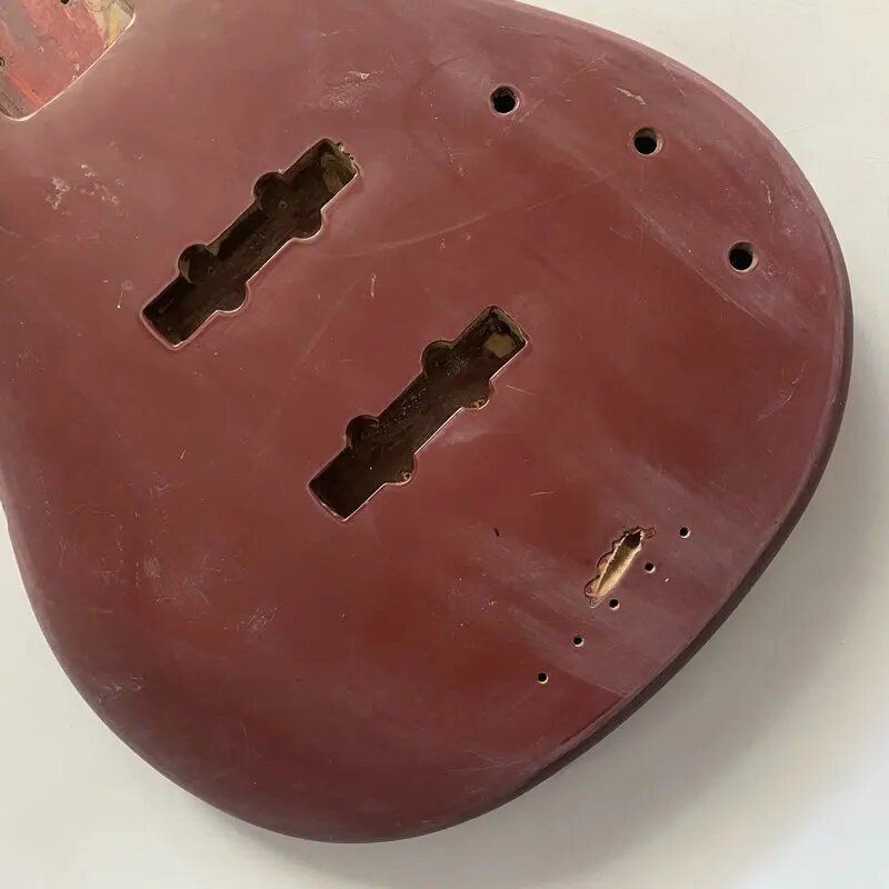 Red Basswood DIY Project Bass Body