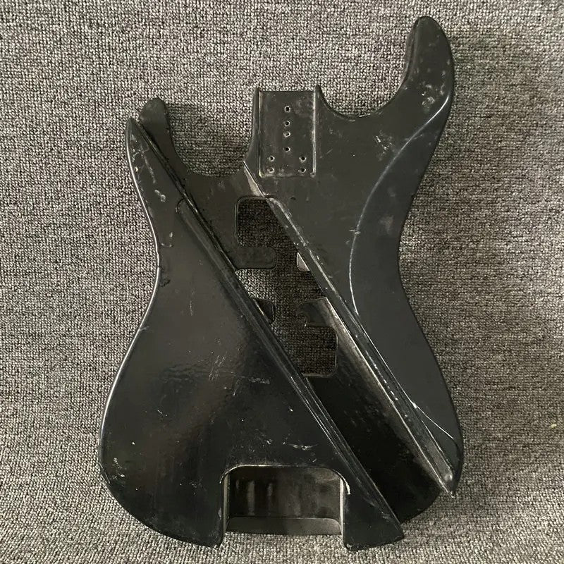 Black Basswood Mini Electric Guitar Body
