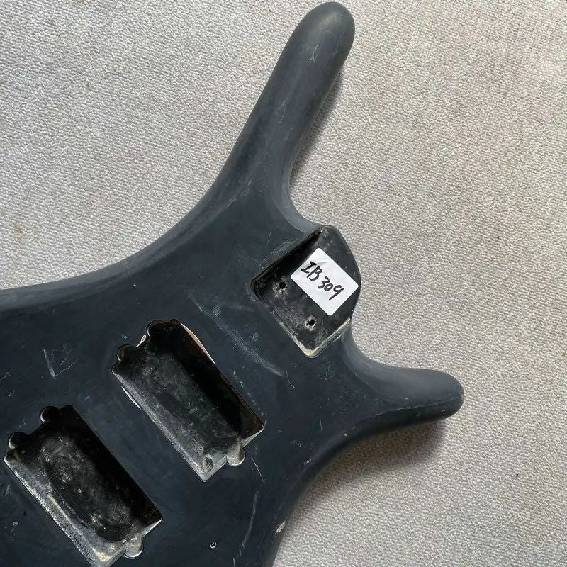 Black 4 String Bass Basswood Body Fit Warwick Bass DIY Project
