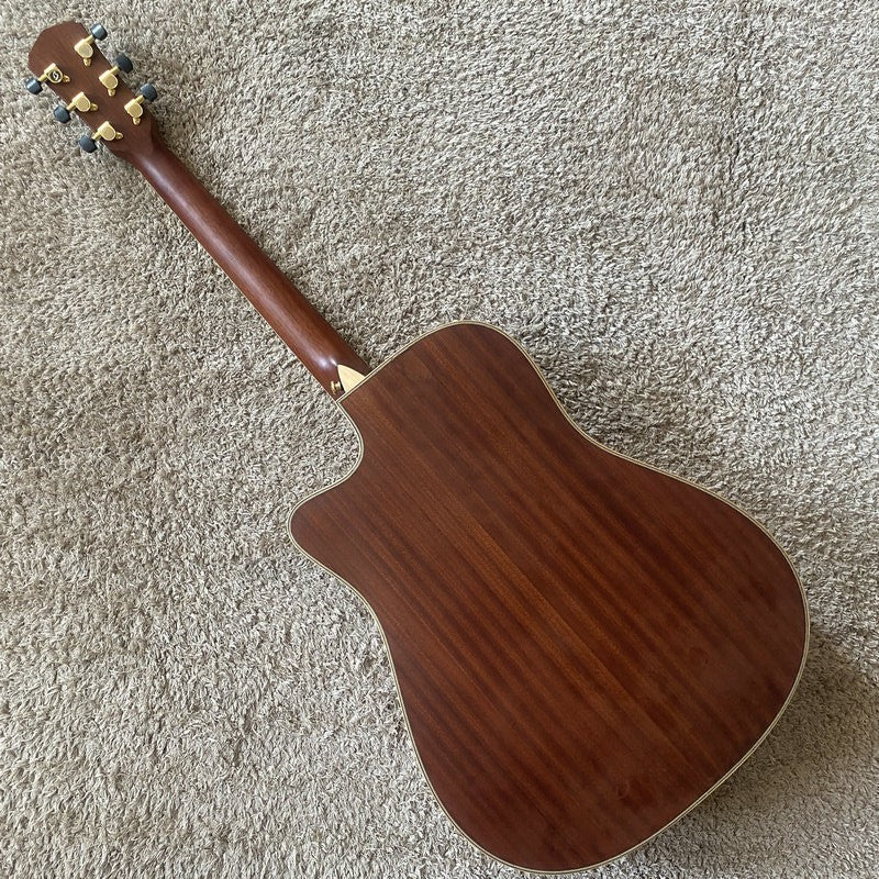 Cherry Burst 40 Inch Acoustic Guitar, Spruce Mahogany Body, Rosewood F