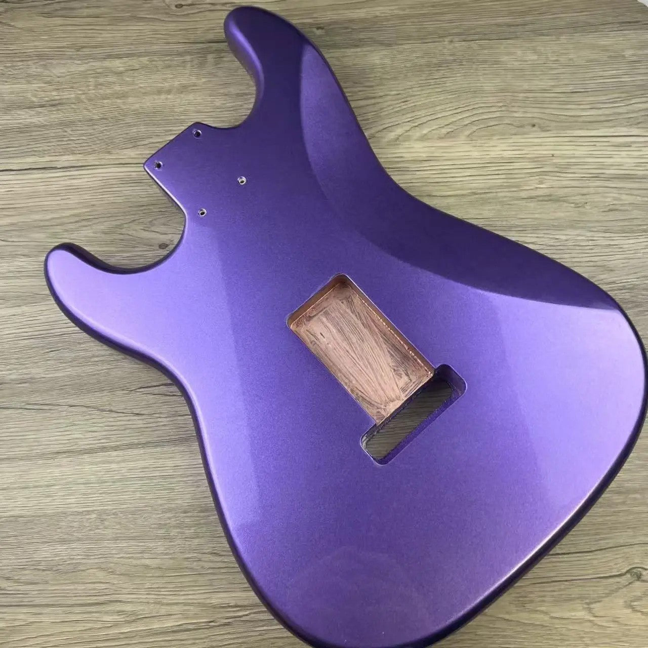 Metallic Purple Alder Wood Guitar Body Fit Stratocaster Strat