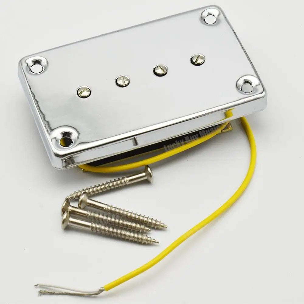 Chrome 4 String Electric Bass Pickup Fit Epiphone For EB-0 EB-3