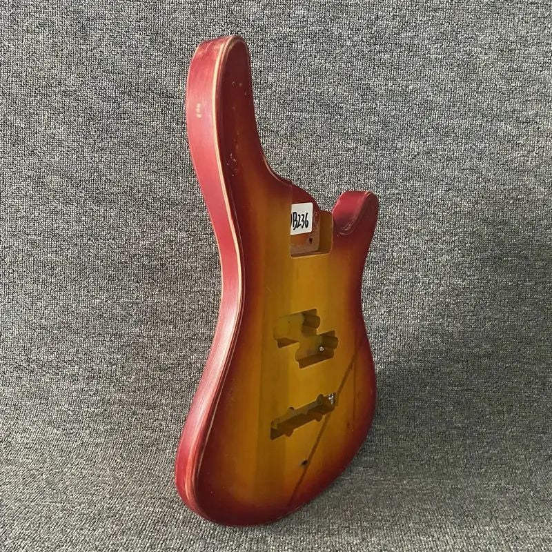 Cherry Burst 4 String Bass Guitar Body