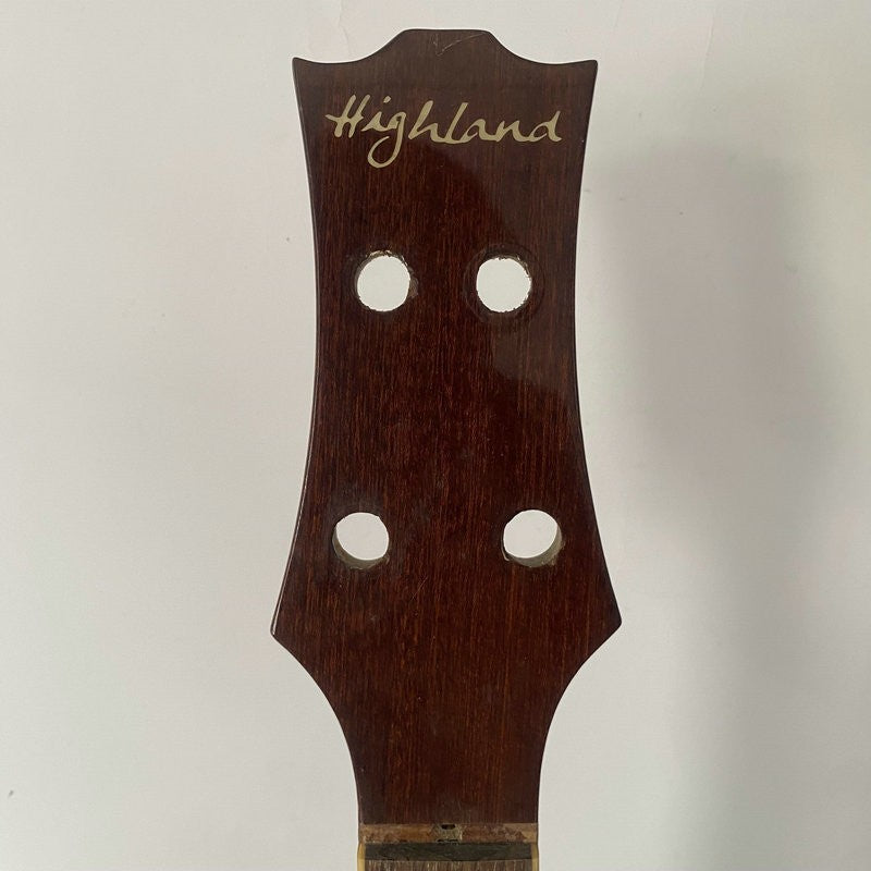 DIY 4 String Acoustic Electric Bass Spruce Plywood Body with Mahogany
