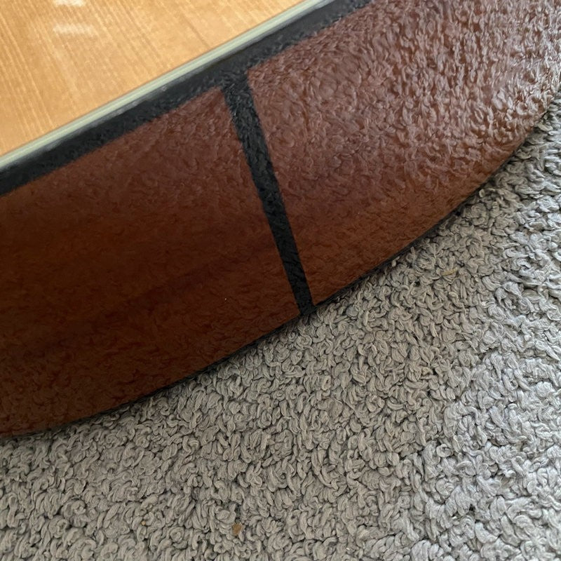 Luna Solid 40 Inch Classical Guitar, Red Pine Top Body, Mahogany Neck,