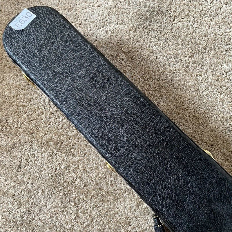 Black Banjo Leather Hard Case