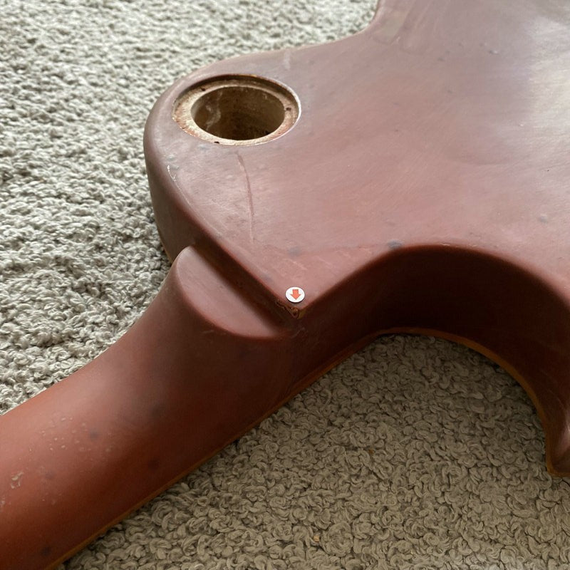 Cherry Burst Quilted Maple Top Guitar Body with Neck Fit Les Paul LP D