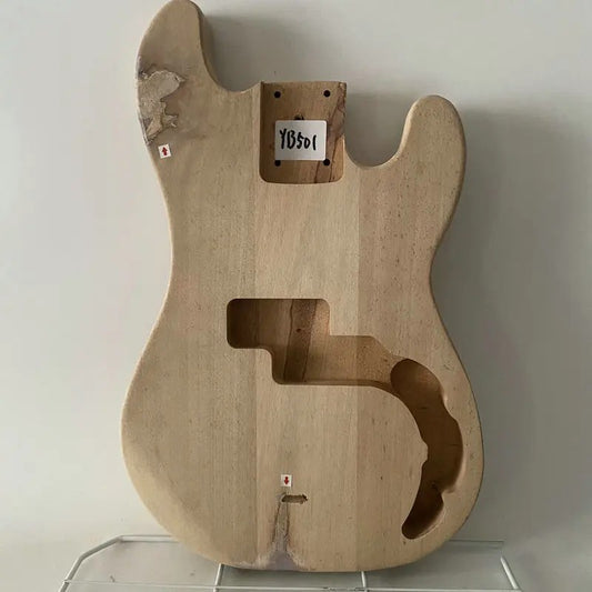 Unfinished Okoume Wood 4 String Bass Body Fit Precision Bass