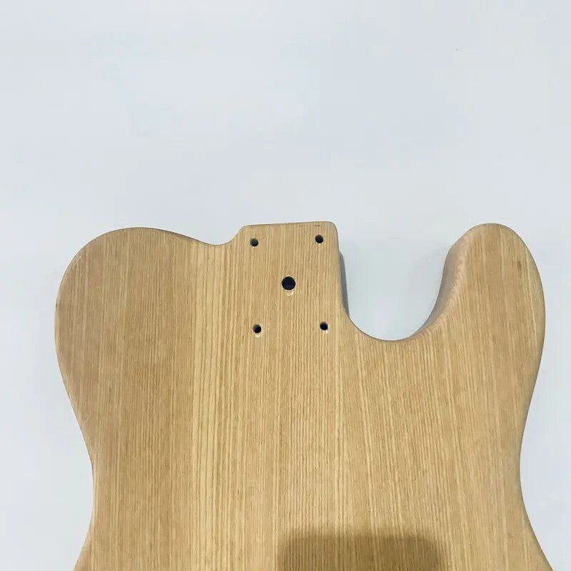 Left Handed Ash Wood Single Cut Guitar Body HH Fit Telecaster Tele