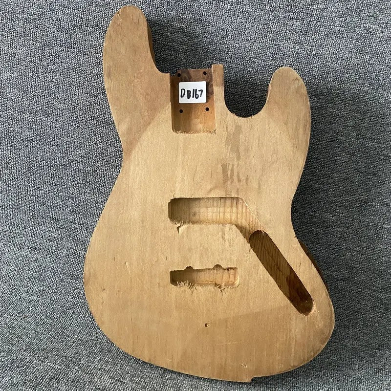 Basswood DIY Project 4 String Bass Body Fit Jazz Bass