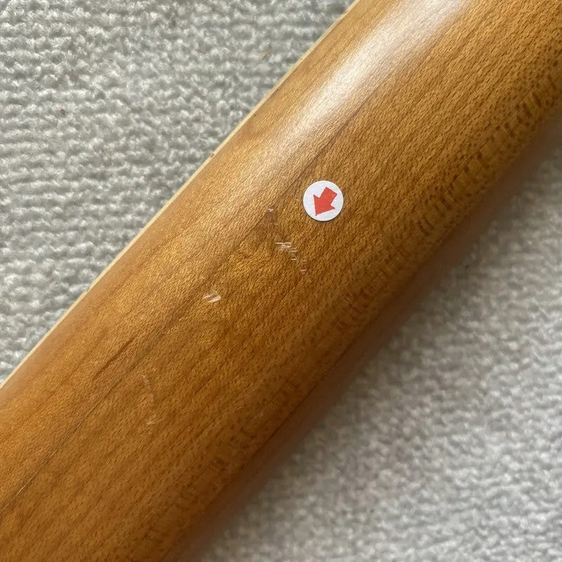 Red Left Handed Guitar Maple Wood Neck, 24 Frets Fingerboard