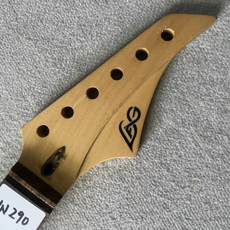 LAG Electric Guitar Maple Wood Neck, 24 Frets Rosewood Fingerboard