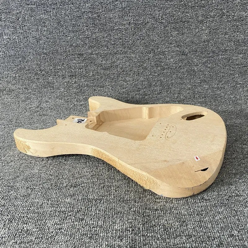 Mini Electric Guitar DIY Project Unfinished Basswood Body