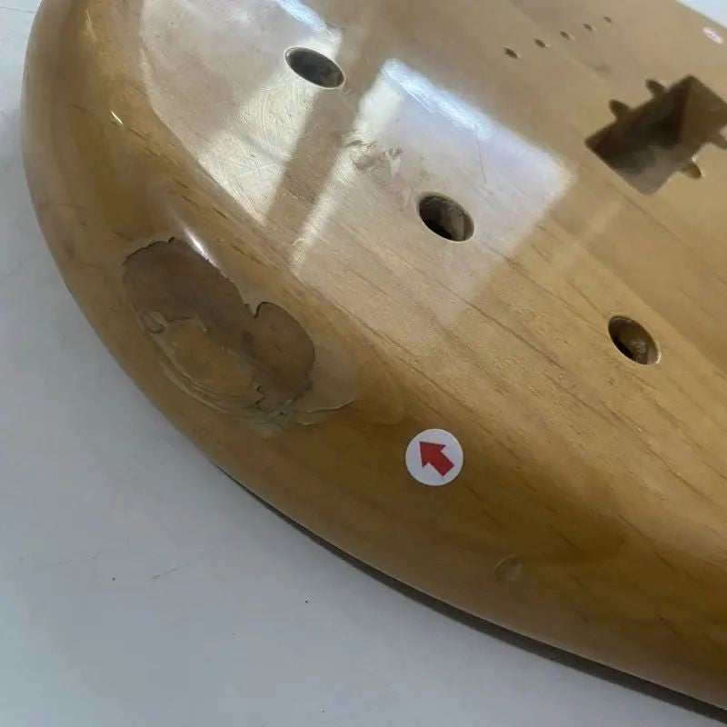 Glossy Finish Alder Wood Bass Guitar Body